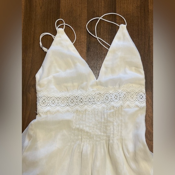 Abercrombie & Fitch White Lace Chemise - Picture 5 of 12